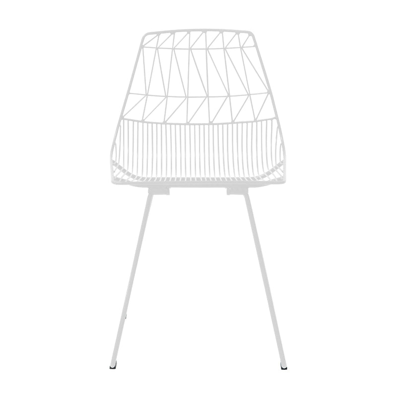 The Lucy Side Chair - Set of 2 - Bend Goods - Chairs - White - No Seat Pad - HORNE