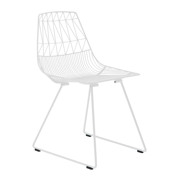 The Lucy Side Chair - Set of 2 - Bend Goods - Chairs - White - No Seat Pad - HORNE