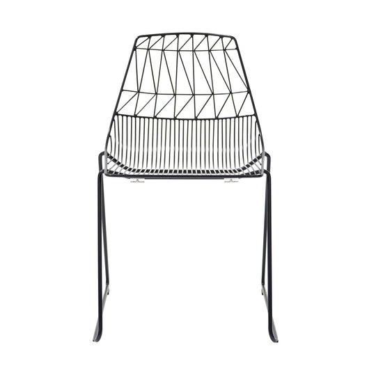 The Lucy Stacking Chair - Set of 2 - Bend Goods - Chairs - Black - No Seat Pad - HORNE