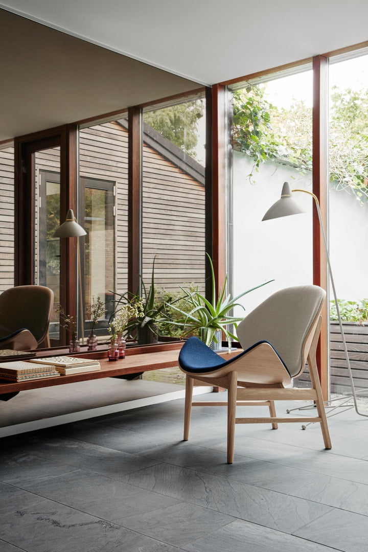 The Orange Lounge Chair - No Upholstery - Warm Nordic - Chairs - Smoked Oak - HORNE