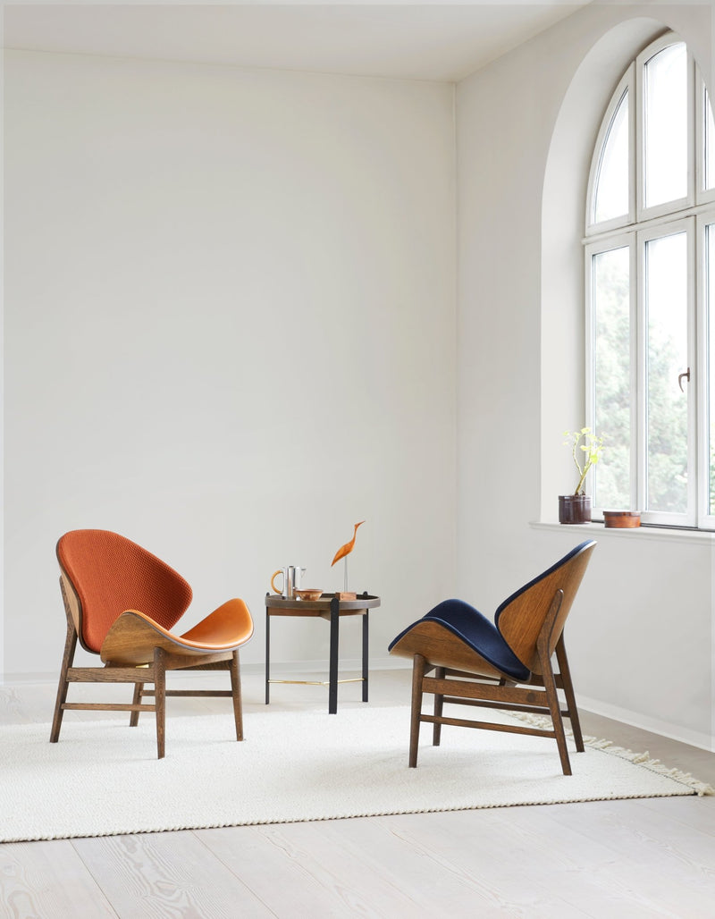 The Orange Lounge Chair - No Upholstery - Warm Nordic - Chairs - Black Oak - HORNE