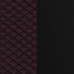 Mosaic 682/ Black Leather/ Black Oak