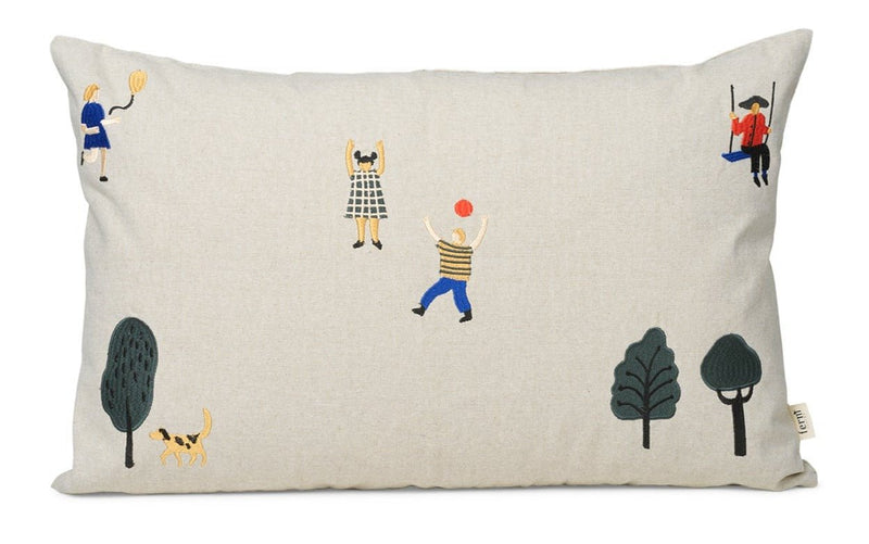 The Park Cushion - Ferm Living - Bedding + Pillows - Natural - HORNE