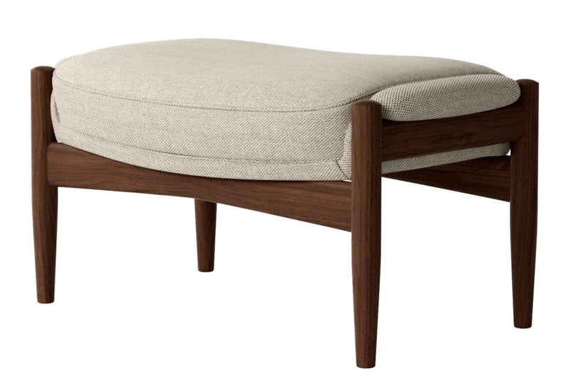 The Seal Ottoman - Audo Copenhagen Stools + Benches + Ottomans - Natural Oak - Dakar Leather - 0329 Brown - HORNE