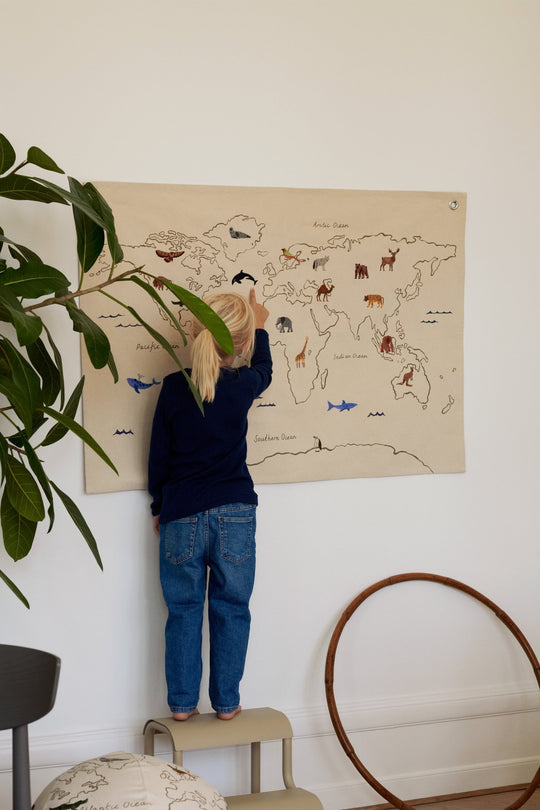The World Textile Map - Ferm Living - HORNE