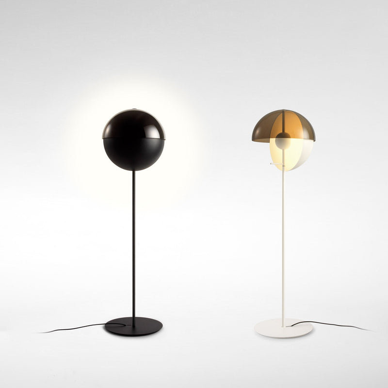 Theia P Floor Light - Marset - Floor Lamps - Black - HORNE