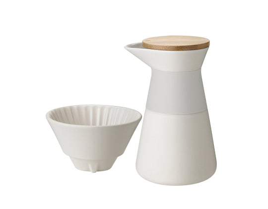 Theo Slow Brew Coffee Maker - Sand - Stelton - Coffee + Tea - HORNE