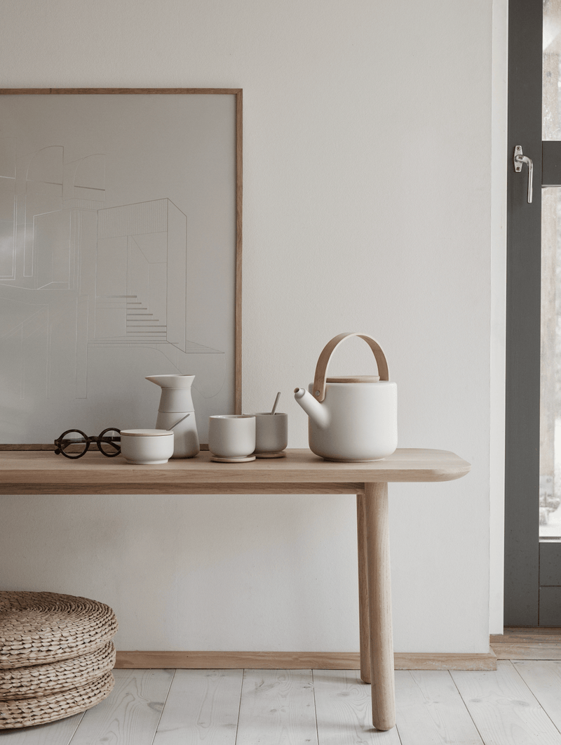 Theo Teapot - Sand - Stelton - Coffee + Tea - HORNE