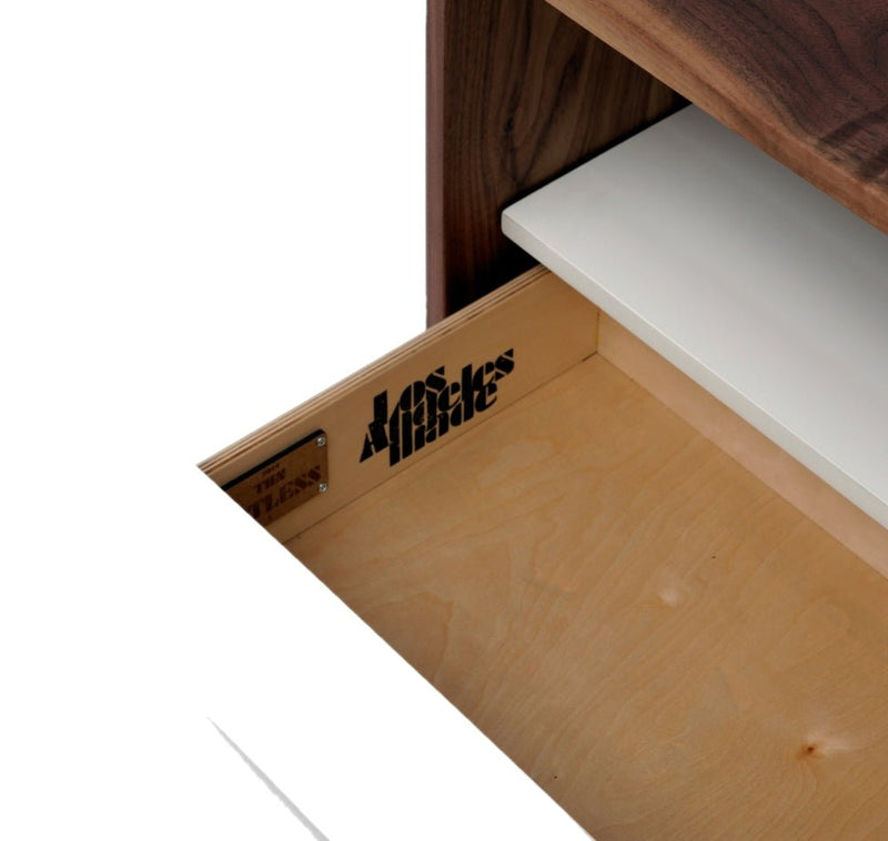 THN .75 Night Stand - Artless - Bedside Tables - Top - Solid Walnut with Walnut Drawer - HORNE