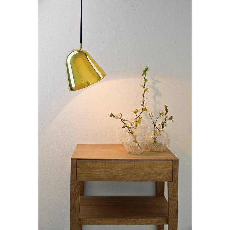 Tilt Brass Pendant Light - Nyta - Pendants - Small - Standard - HORNE