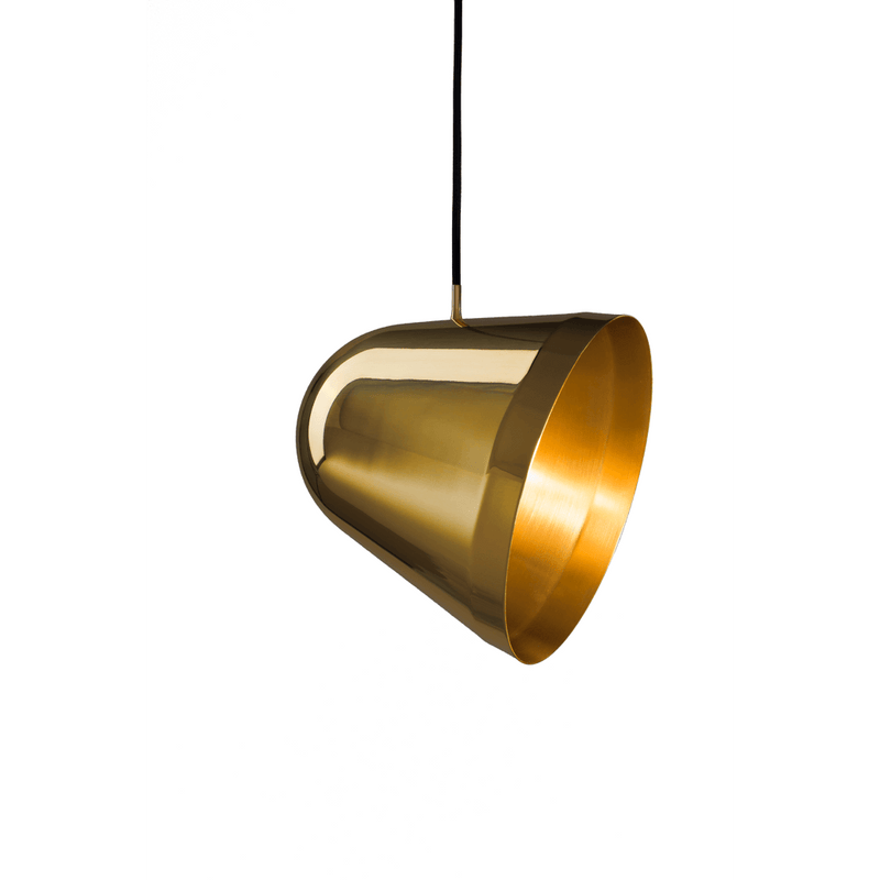 Tilt Brass Pendant Light - Nyta - Pendants - Small - Standard - HORNE