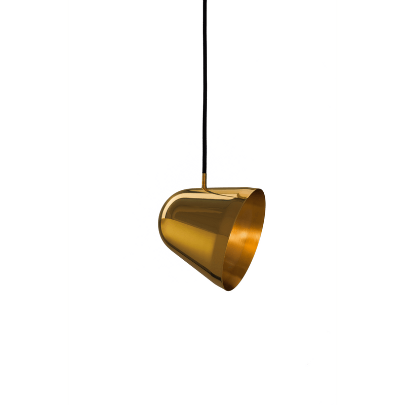 Tilt Brass Pendant Light - Nyta - Pendants - Small - Standard - HORNE