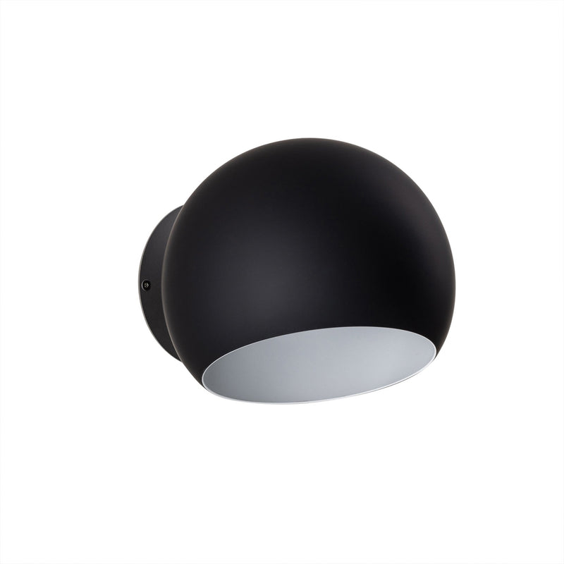 Tilt Short Globe Wall Light - Nyta - Pendants - Matte Black - HORNE