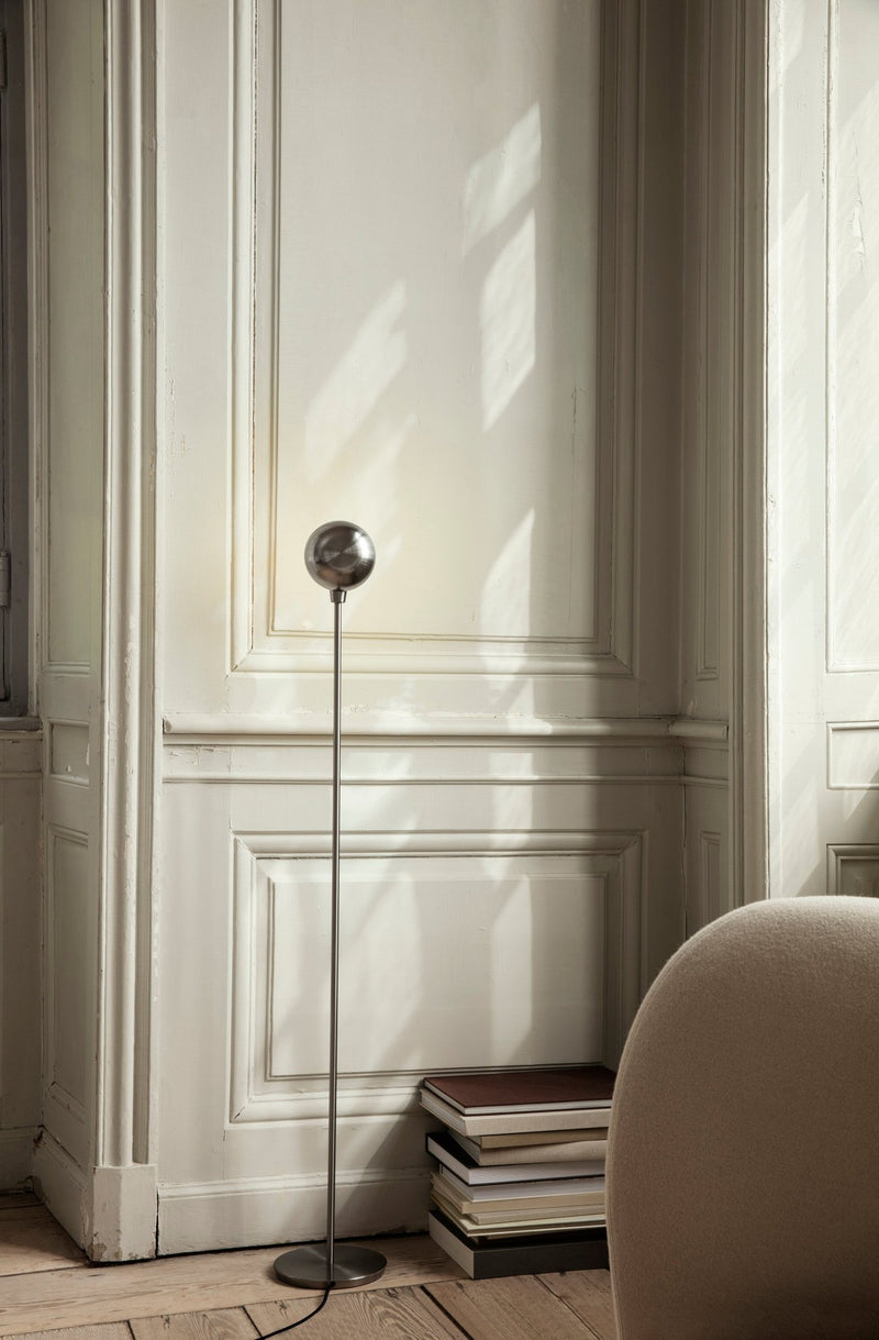 Tiny Floor Lamp - Ferm Living - Floor Lamps - Brass - HORNE
