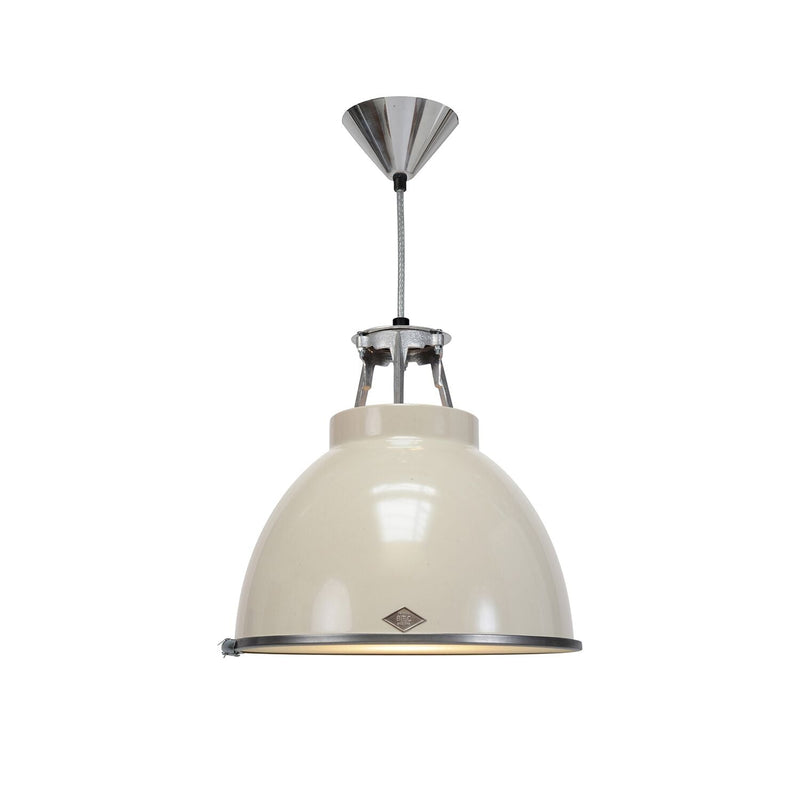 Titan 1 Pendant & Diffuser - Putty - Original BTC - Pendants - HORNE