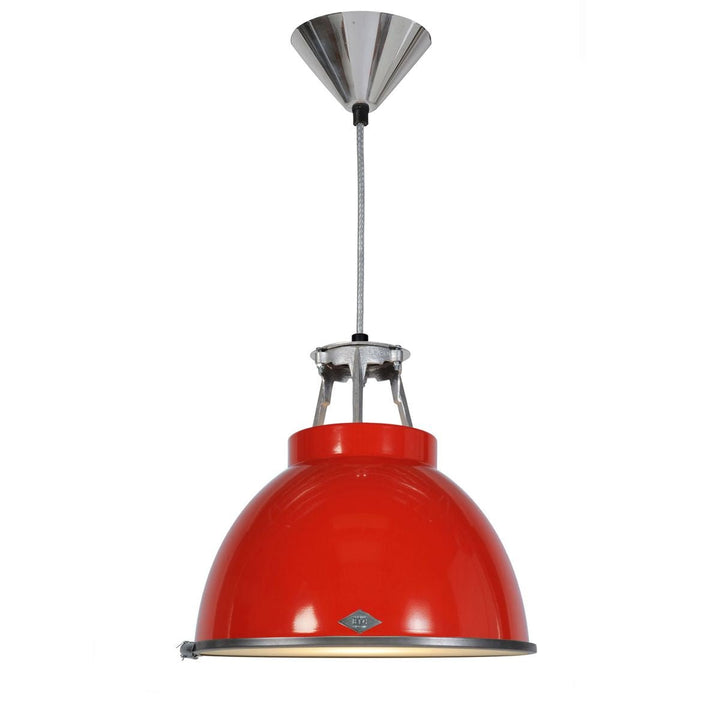 Titan 1 Pendant & Diffuser - Red - Original BTC - Pendants - HORNE