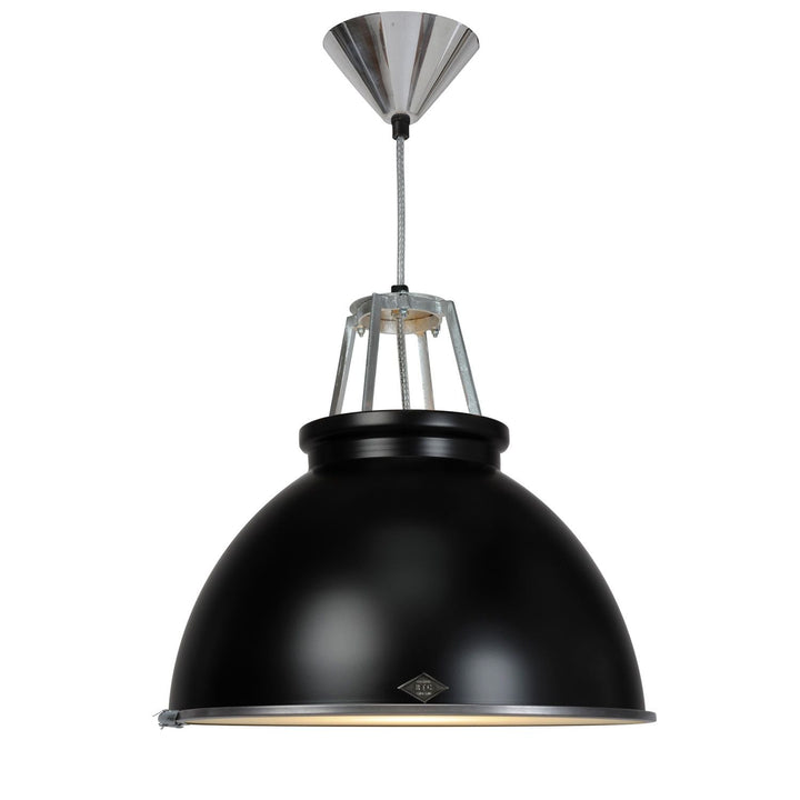 Titan 3 Pendant & Diffuser - Black - Original BTC - Pendants - HORNE
