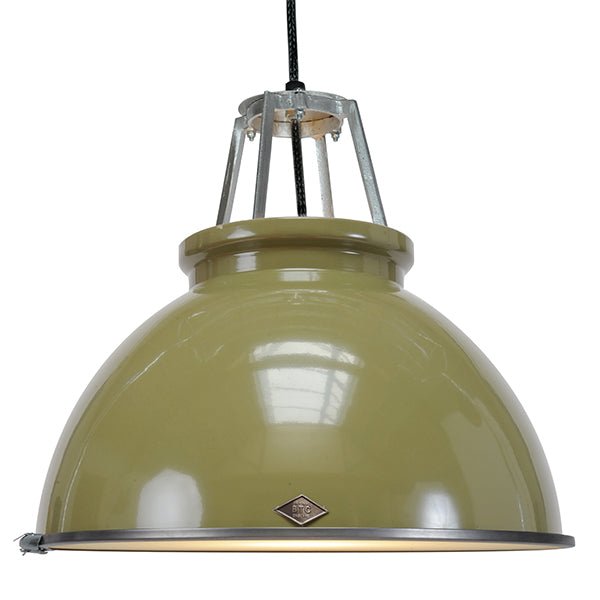 Titan 3 Pendant & Diffuser - Olive - Original BTC - Pendants - HORNE