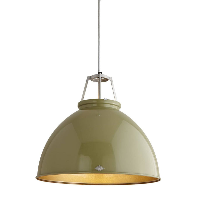 Titan 5 Pendant - Olive Green - Original BTC - Pendants - Olive w/ Bronze Interior - HORNE