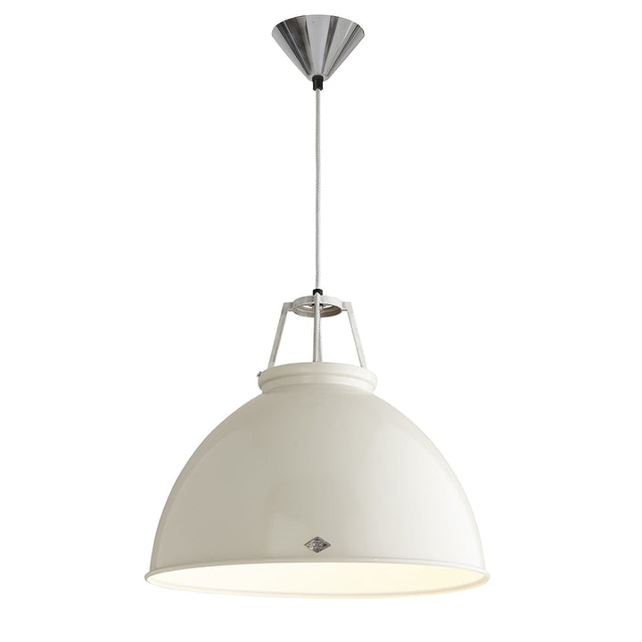 Titan 5 Pendant - Putty Grey - Original BTC - Pendants - Putty Grey w/ White Interior - HORNE
