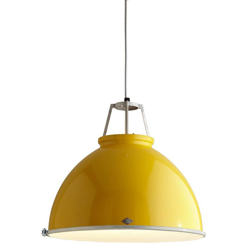 Titan 5 Pendant - Yellow with Diffuser - Original BTC - Pendants - HORNE