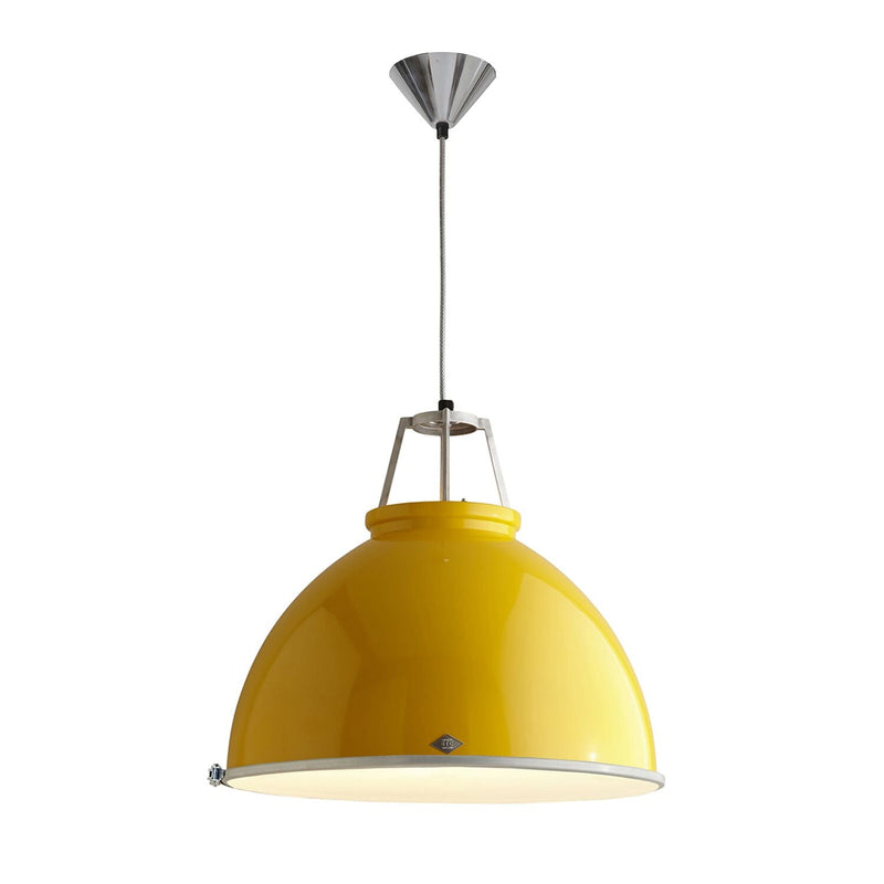 Titan 5 Pendant - Yellow with Diffuser - Original BTC - Pendants - HORNE