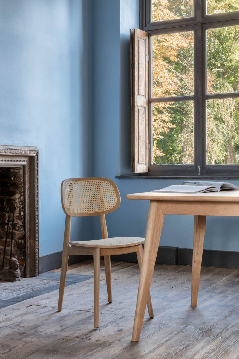 Titus Dining Chair - Vincent Sheppard - Chairs - Black Stained Oak - HORNE