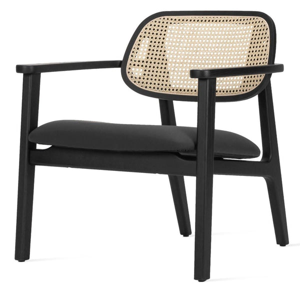 Titus Lounge Chair - Vincent Sheppard - Chairs - Black Stained Oak - HORNE