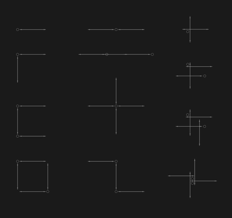 T.O. Pendant 2 Stack - Pablo Designs - Pendants - Matte Black - Graphite - HORNE