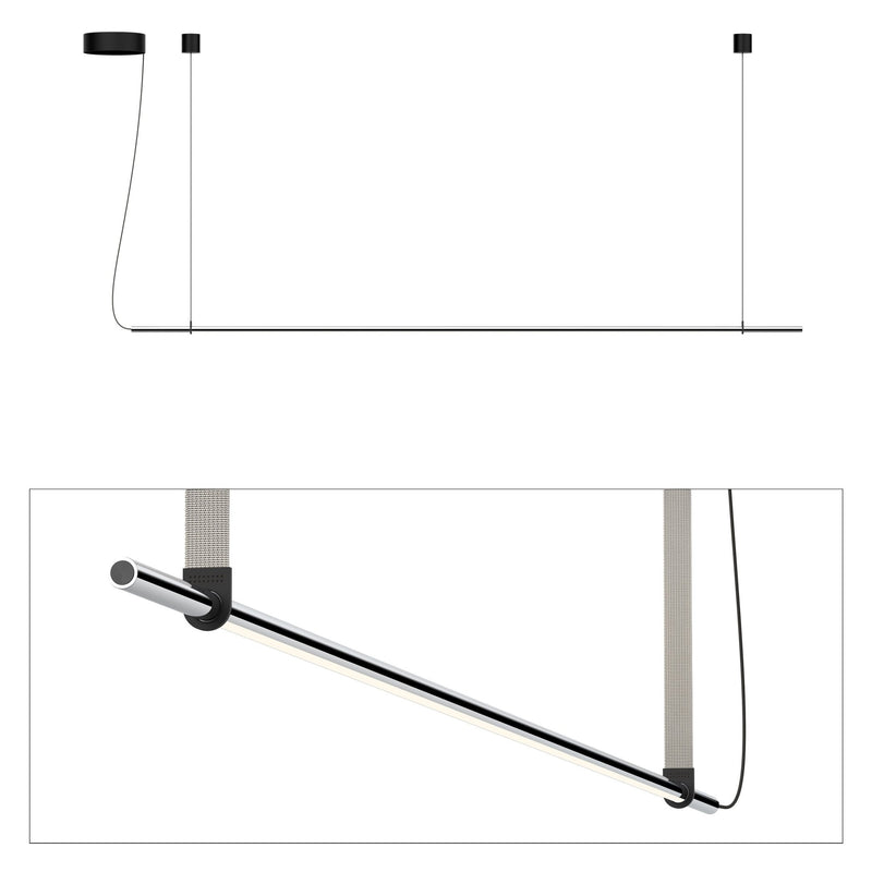 T.O. Pendant - Pablo Designs - Pendants - Matte Black - Graphite - HORNE