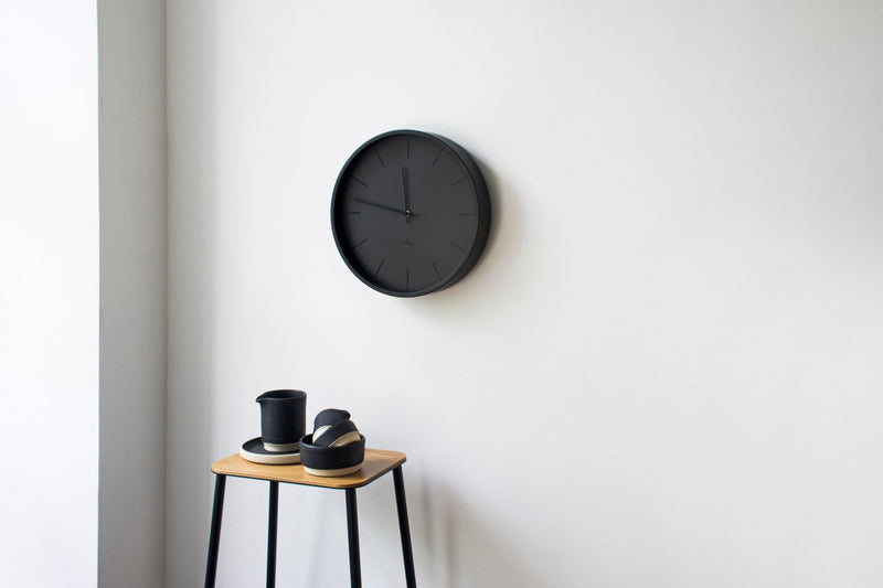 Tone35 Wall Clock - Stainless Steel - Huygens - Clocks - HORNE