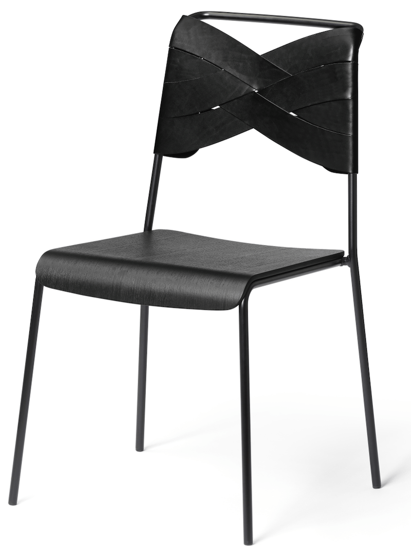 Torso Dining Chair - Design House Stockholm - Chairs - Cognac - Oak/Chrome - HORNE