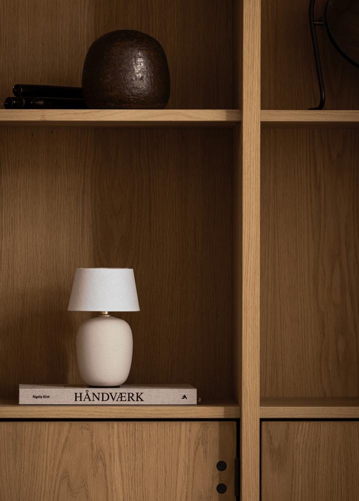Torso Portable Table Lamp - Audo Copenhagen - Table + Task - Black - HORNE