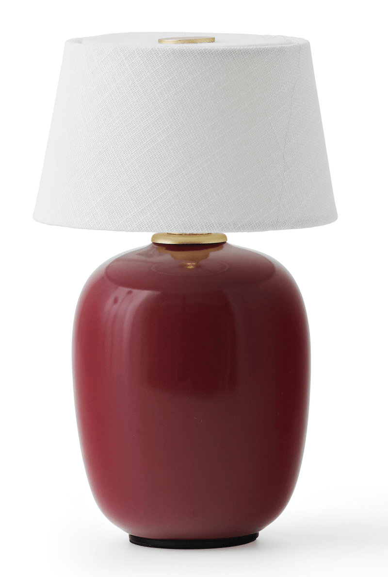 Torso Portable Table Lamp - Audo Copenhagen - Table + Task - Ruby - HORNE