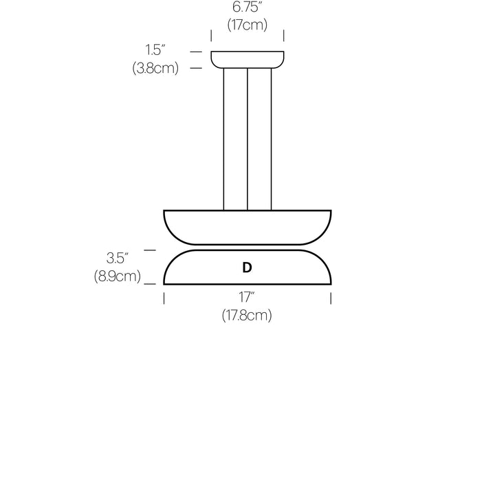 Totem Up/Down Light - Pablo Designs - Pendants - Shade DD - HORNE