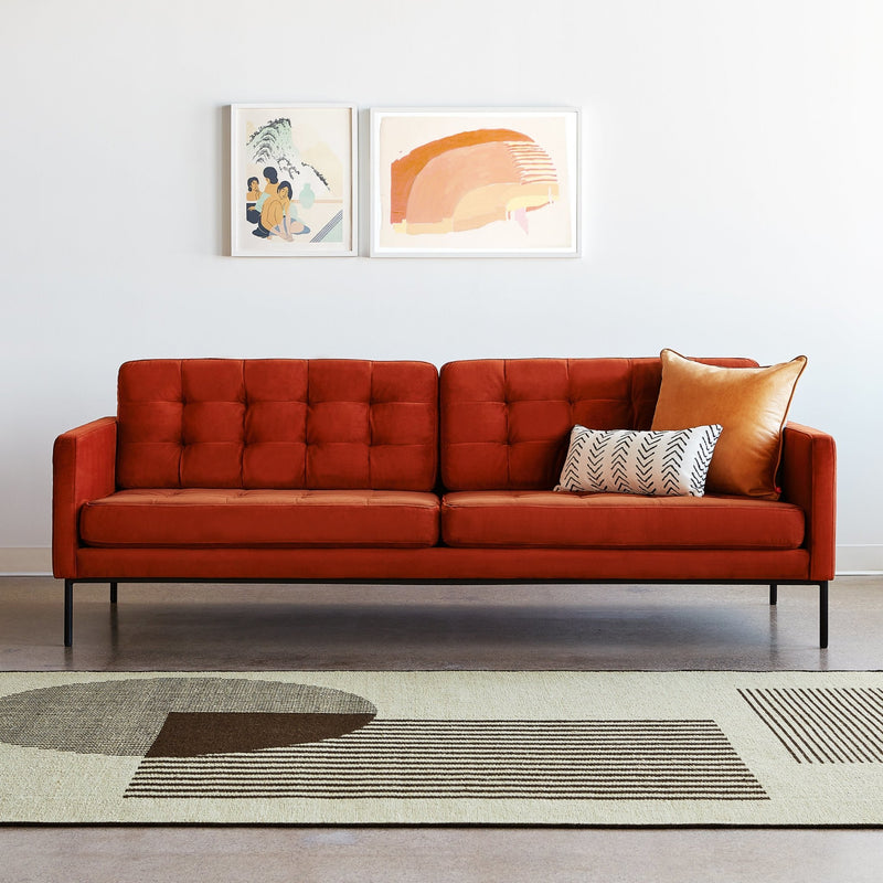 Towne Sofa - Gus* Modern - Sofas - Funfetti Linen - HORNE