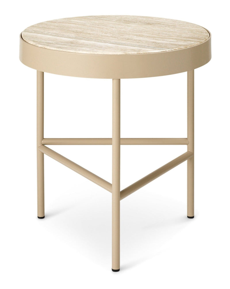 Travertine Table - Ferm Living - Tables + Desks - Medium - HORNE
