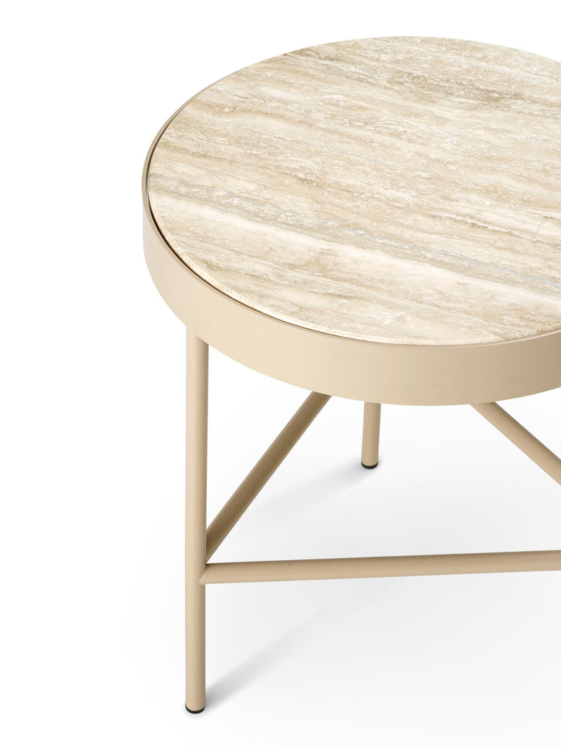 Travertine Table - Ferm Living - Tables + Desks - Medium - HORNE