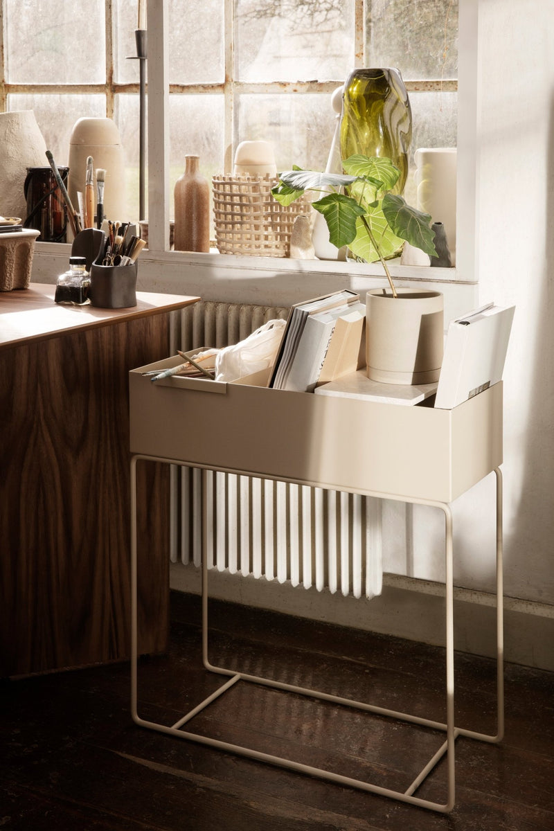 Tray for Plant Box - Ferm Living - Office Accessories - Black - HORNE