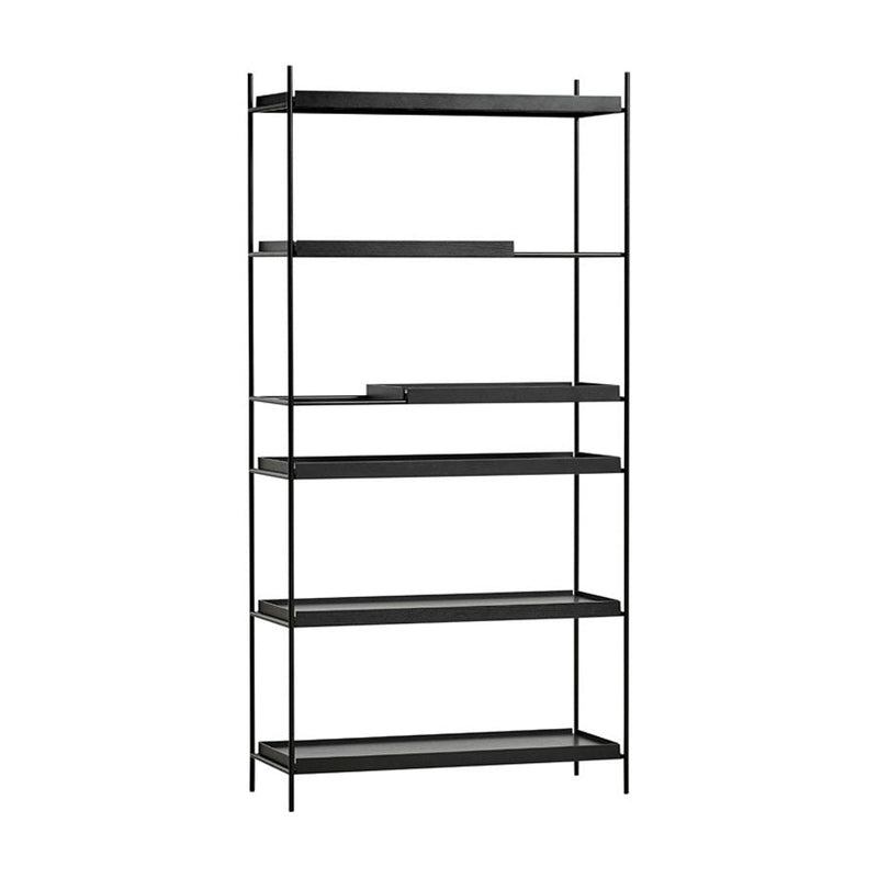 Woud Tall Storage Tray Shelf - High
