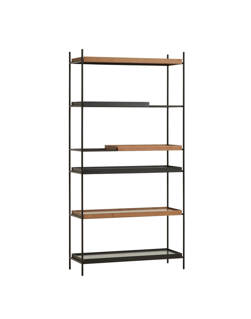 Woud Tall Storage Tray Shelf - High