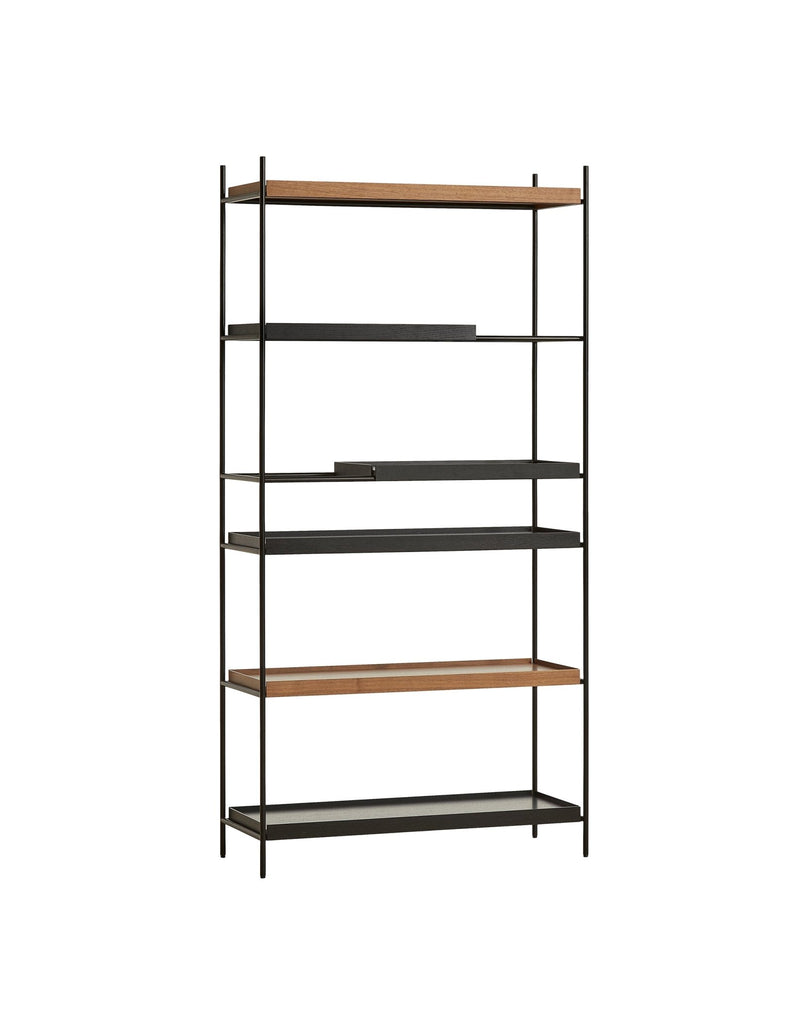 Woud Tall Storage Tray Shelf - High