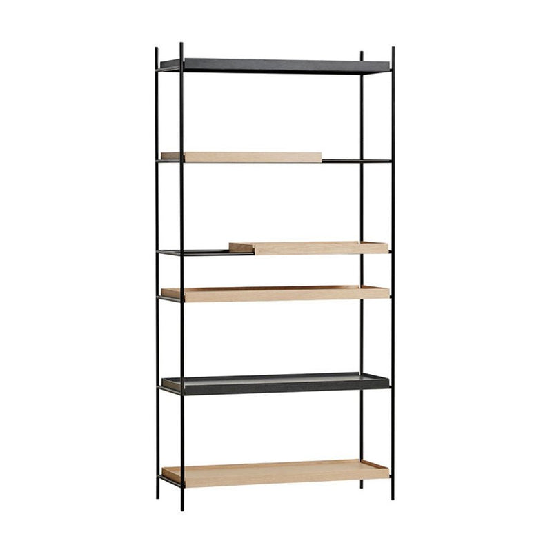 Woud Tall Storage Tray Shelf - High