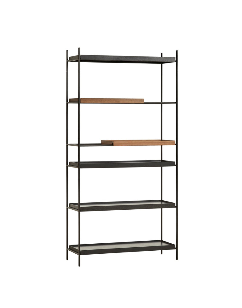 Woud Tall Storage Tray Shelf - High