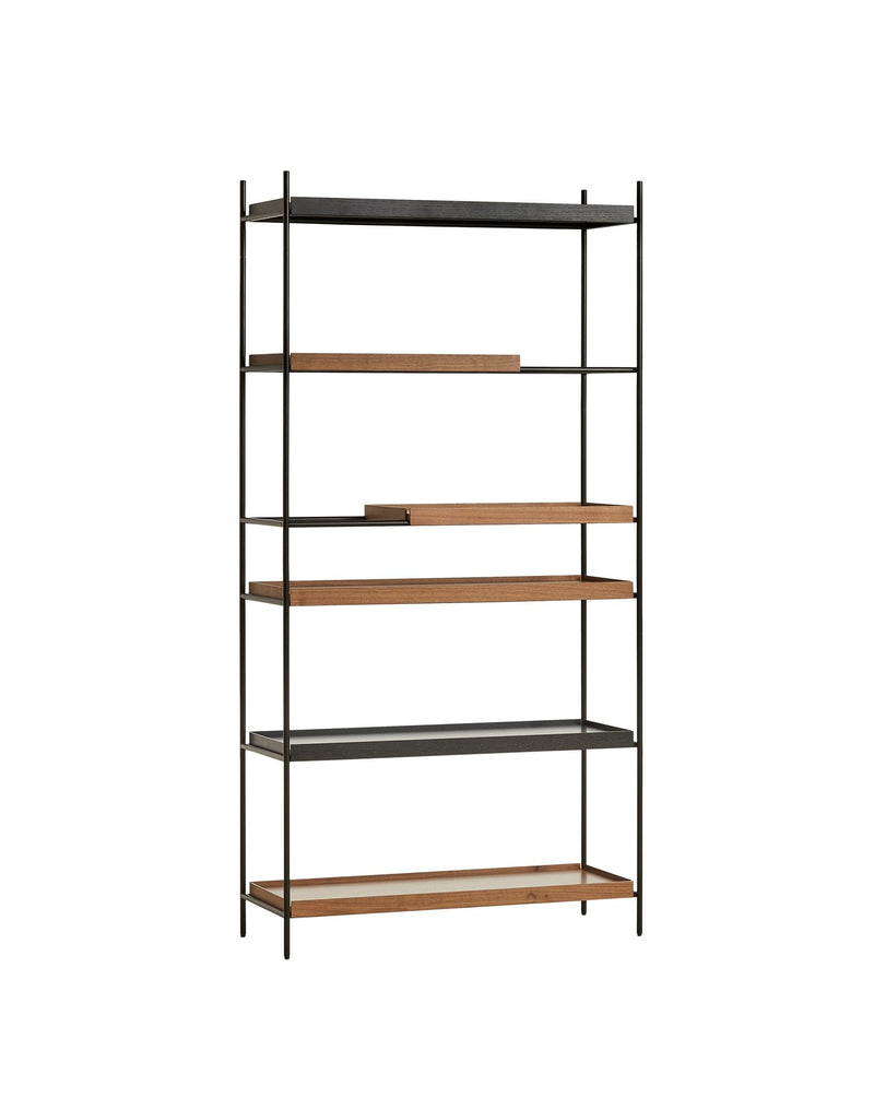 Woud Tall Storage Tray Shelf - High