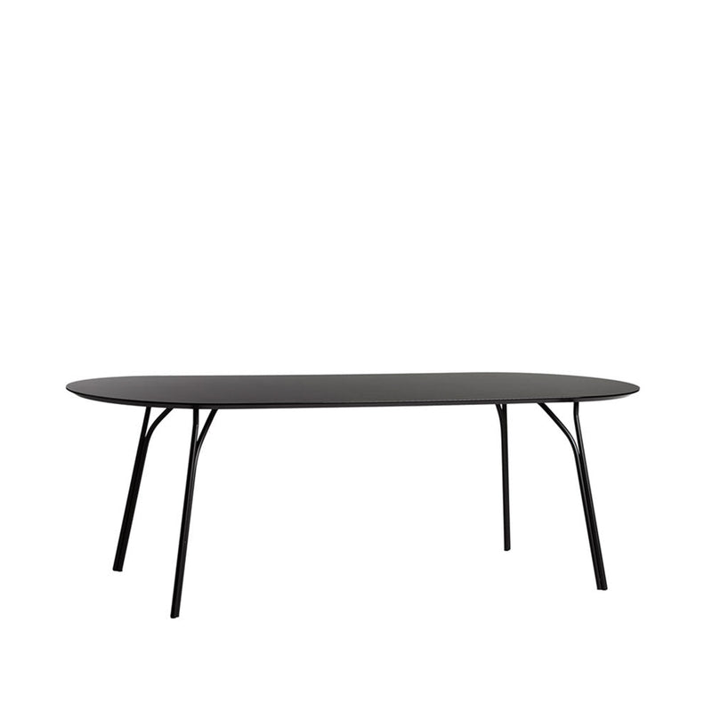 Tree 220 Dining Table - Woud - Tables + Desks - Black/Black - HORNE