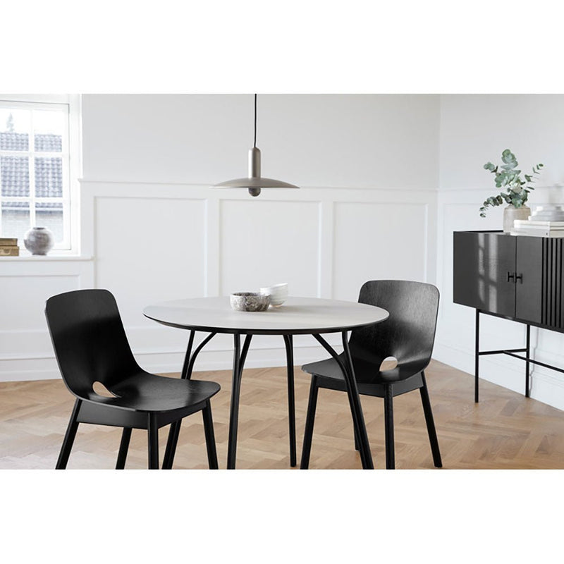 Tree 90 Dining Table - Woud - Tables + Desks - Black/Black - HORNE