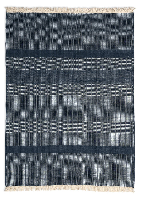 Tres Textured Rug - Nanimarquina - Rugs - 5'7''x7'10" - Blue - HORNE
