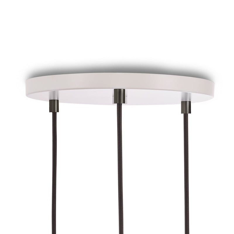 Triple Pendant - Tala - Black - Brass - Sphere IV - HORNE