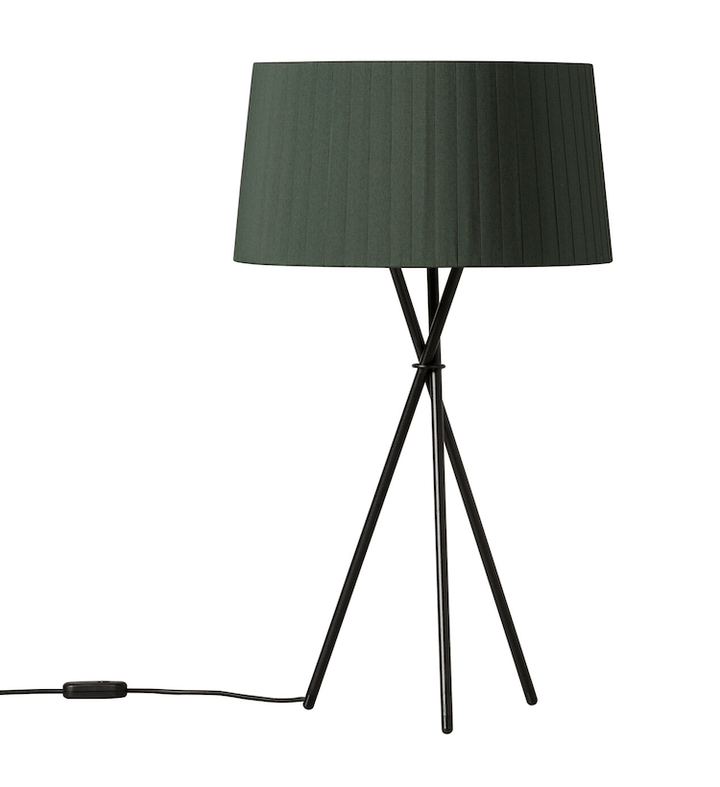 Trípode G6 Table Lamp - Santa & Cole - Table + Task - Green Raw - HORNE